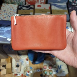 Double trousse en cuir...
