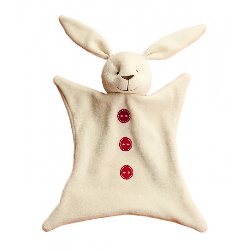 doudou lapin coton bio