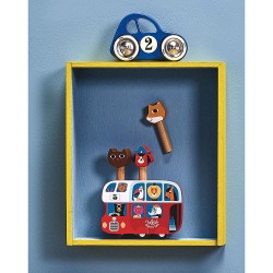 Voiture Swing Car (3 coloris disponibles) - Vilac Rouge