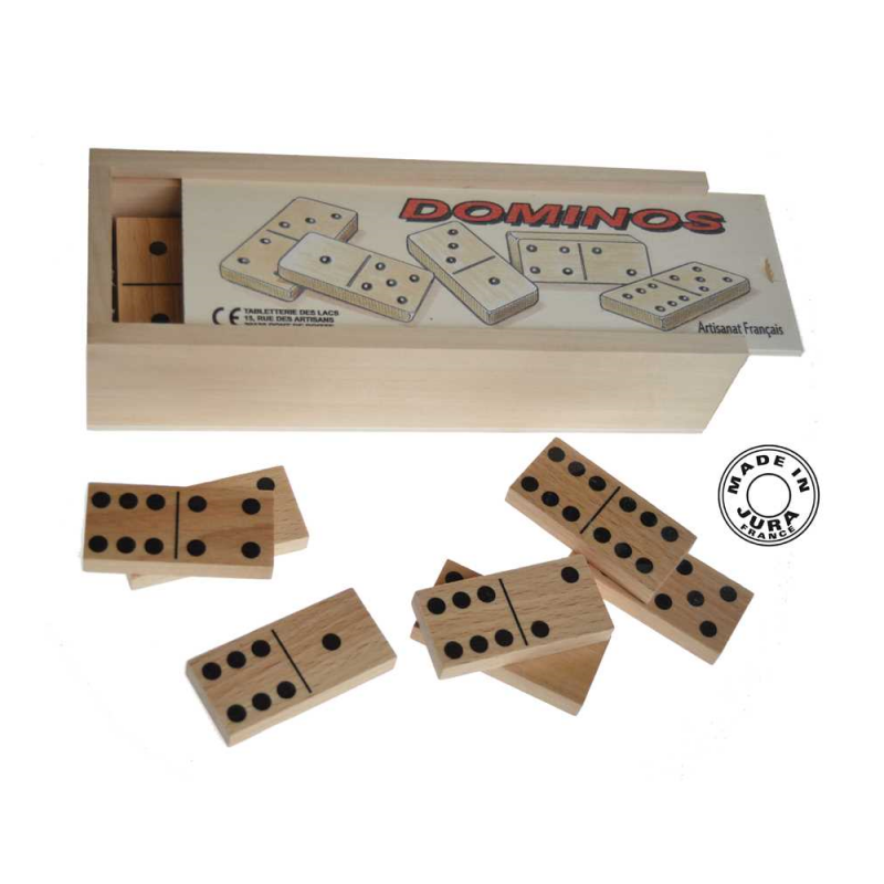 Dominos en bois classiques