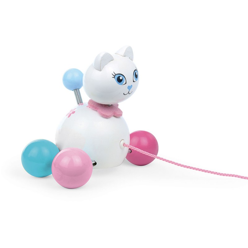 Minette la Chatte - Jouet à Trainer - Vilac