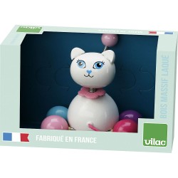 Minette la Chatte - Jouet à Trainer - Vilac