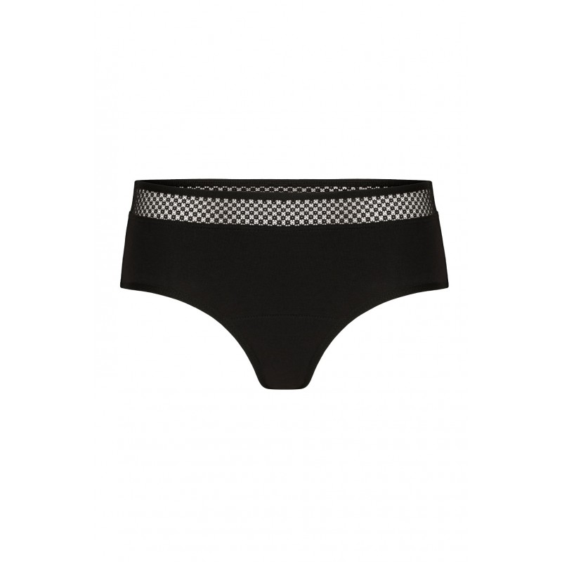 Culotte Menstruelle "Simone" (shorty avec dentelle) - La Culotte Parisienne