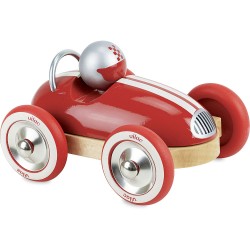 Voiture Roadster Vintage en Bois Rouge - Vilac