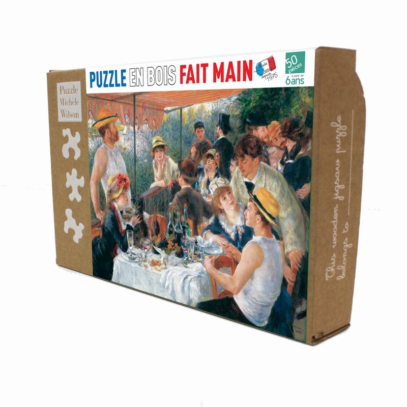 Puzzle D'art Michèle Wilson 500 Pièces - "Déjeuner Au Caire" De John Lewis - Édition En Bois, D'occasion