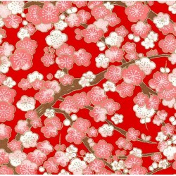 Papier origami pour Boucles d'oreilles Origami Créoles Colombes Rouges - La petite fabrique d'Estelle