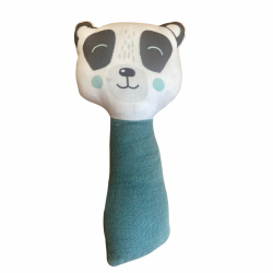 Hochet grelot panda - Carotte et Cie