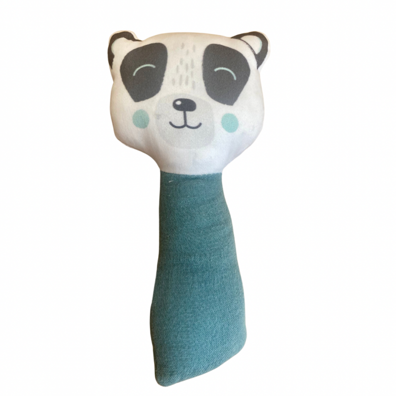 Hochet grelot panda - Carotte et Cie Hochet grelot panda - Carotte et Cie