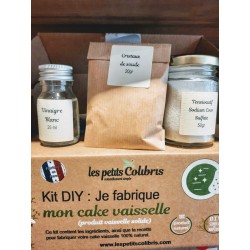 Kit DIY Fabrication Cake Vaisselle - Contenu - Les Petits Colibris