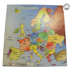 Puzzle carte de l'Europe