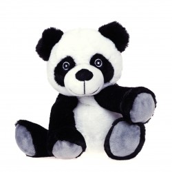 Peluche-bouillotte aux grains de blé et lavande - Panda