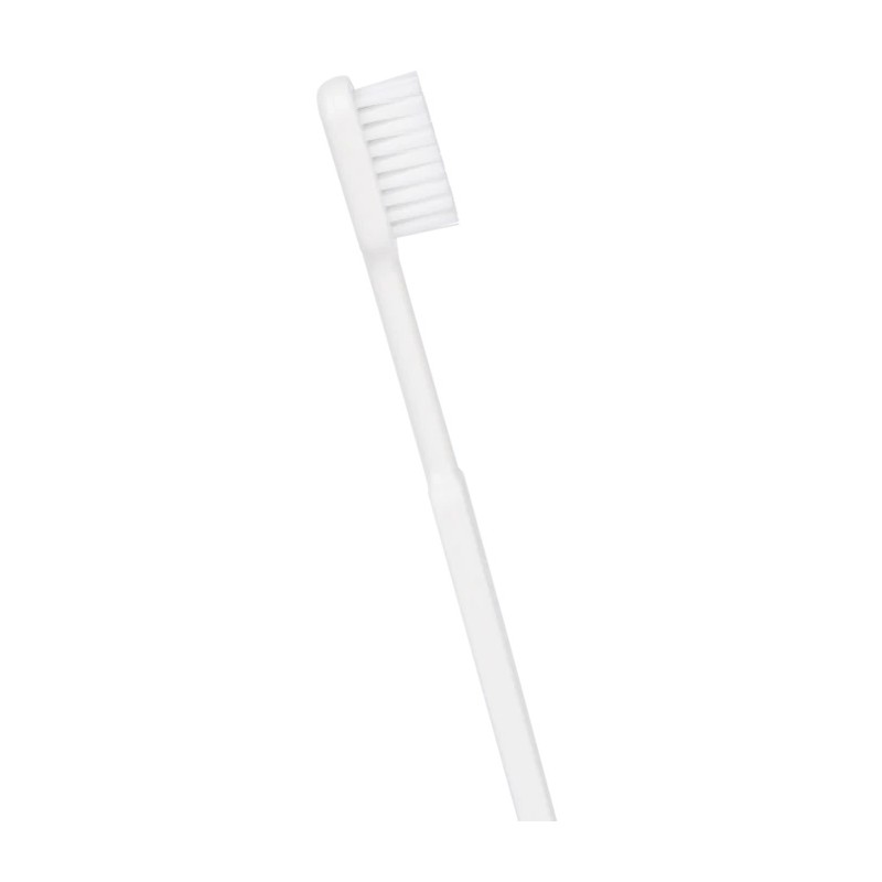 Brosse à dents rechargeable en bioplastique blanche - Image Caliquo
