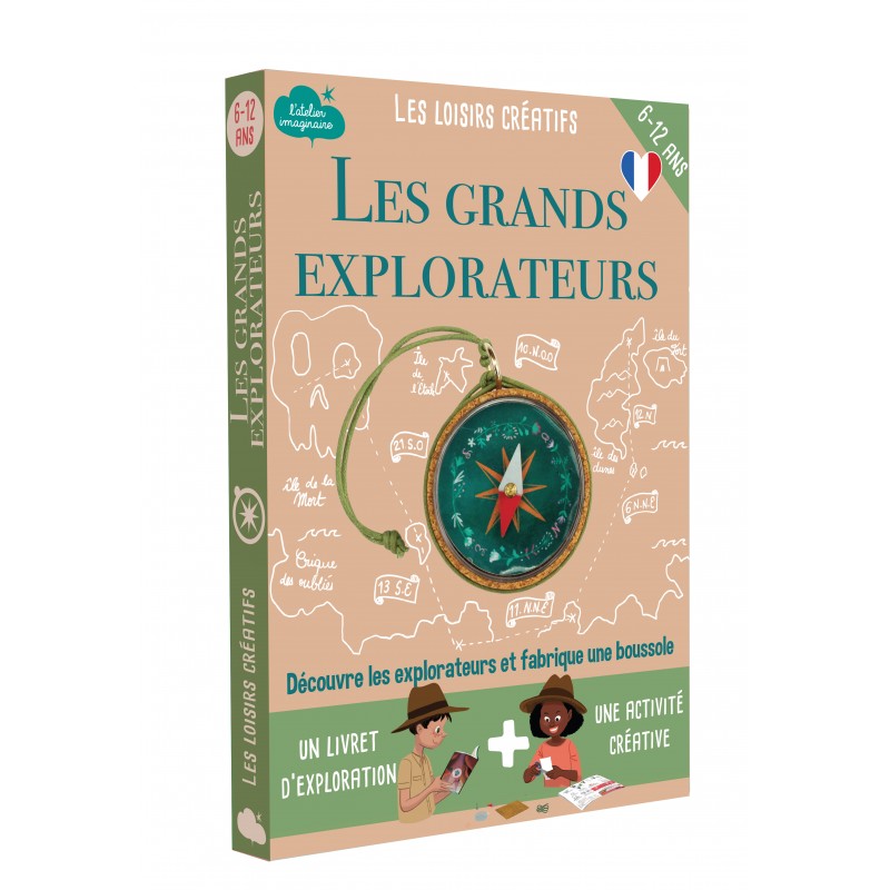 Kit créatif "Les grands explorateurs" - L'Atelier Imaginaire