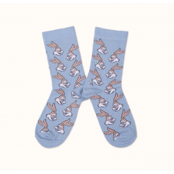 Chaussettes RATP "Serge le lapin" - Bleu - Label Chaussette