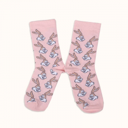 Chaussettes RATP "Serge le lapin" - Rose - Label Chaussette