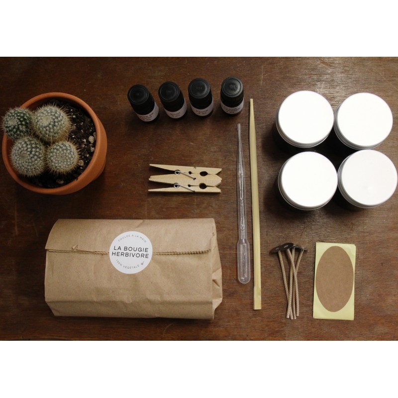 Kit de Bougies à Fabriquer Soi-Même - Made in Paris