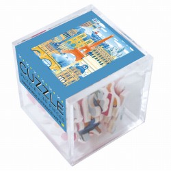 Mini-Puzzle "Cuzzle" 30 Pièces "Paris en folie" - Découpé à la Main - Michèle Wilson