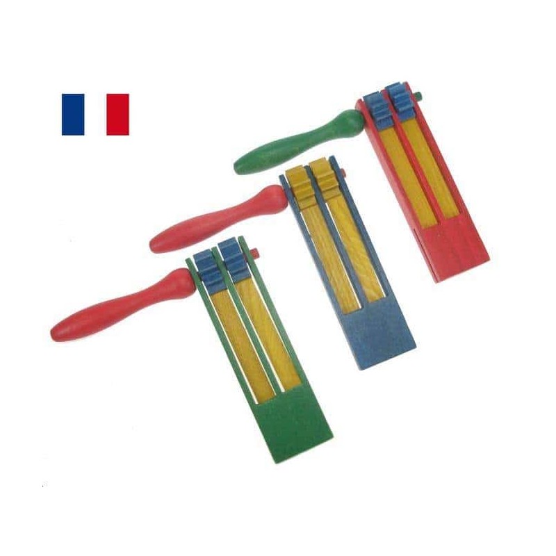 Crécelle En Bois Gewa - Instrument De Percussion Simple Pour Enfants Et Musiciens