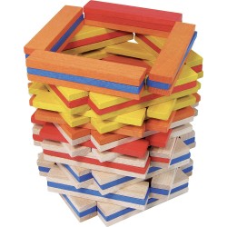 Batibloc color 100 planchettes - exemple de réalisation - Vilac