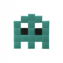 Mosaïque intérieur-extérieur INVADER (4 couleurs disponibles) Turquoise minéral