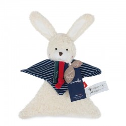 Doudou bio "Lapin" - 22cm - Maïlou Tradition