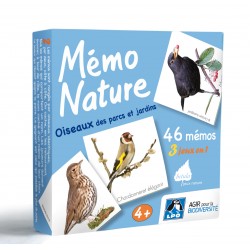 Mémo Nature oiseaux des parcs et jardins - Betula