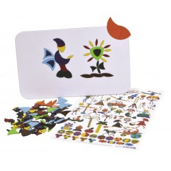 Jeu magnétique iOTOBO "Basic 6+" - Sepp Jeux - Le contenu du jeu