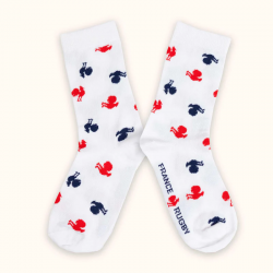 Chaussettes France Rugby "Les coqs" - Label Chaussette