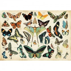 Puzzle Michèle Wilson 100 pièces "Papillons" - Découpé à la Main