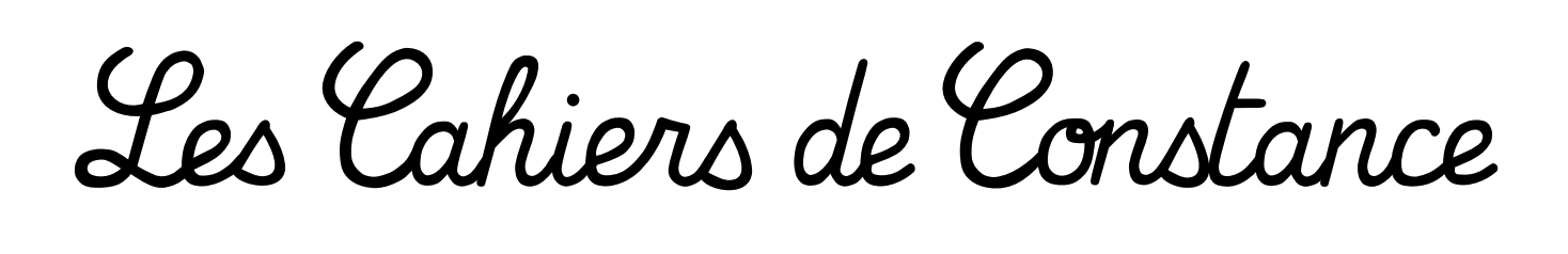 Logo de Les cahiers de Constance